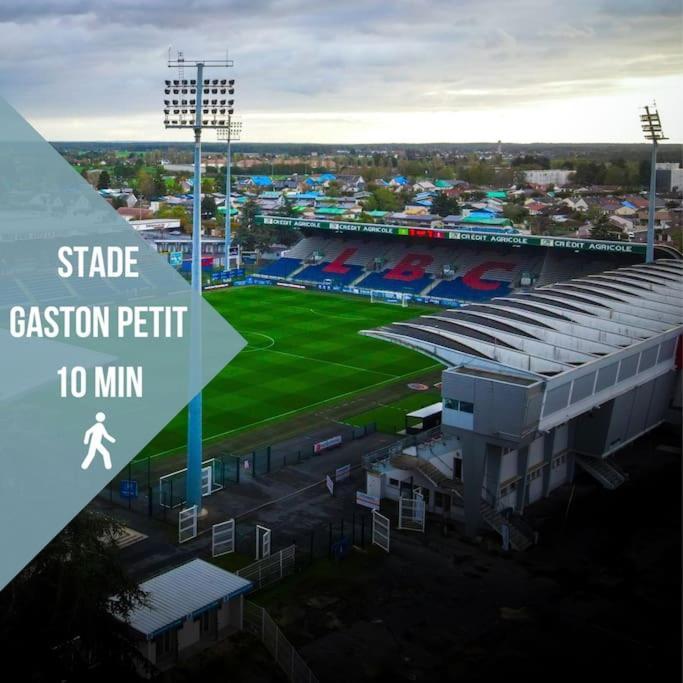 Le Paisible • Garage Privatif • Traversant • Calme Шатору Екстер'єр фото